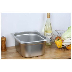 Bac Gastro GN 2/3 Inox - Dubina 150 mm - 13 L - Dynasteel