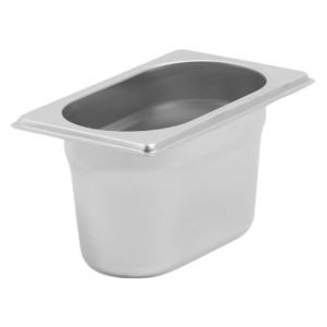 Bac Gastro GN 1/9 Inox - Dubina 100 mm - 1 L - Dynasteel