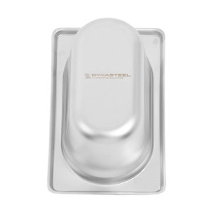 Bac Gastro GN 1/9 Inox - Dubina 65 mm - 0,6 L - Dynasteel