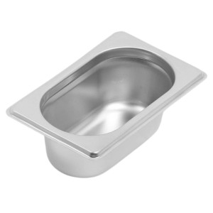 Bac Gastro GN 1/9 Inox - Dubina 65 mm - 0,6 L - Dynasteel