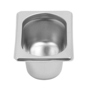 Bac Gastro GN 1/9 Inox - Dubina 65 mm - 0,6 L - Dynasteel