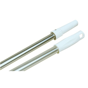 Držač metle od bijelog aluminija - 1,5 m | Orapi
