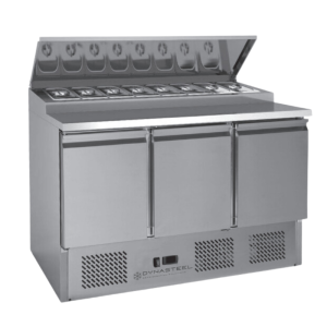 Saladette Compacte - 3 Vrata s Krovnim Otvaranjem - Dynasteel