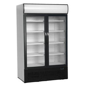 Vitrine Réfrigérée Canopée, Portes Vitrées - TEFCOLD 645 L - Unutarnja rasvjeta, Optimalna temperatura