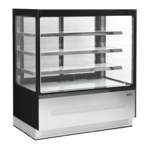 Vitrine Hladnjak Pult 2 Staklena Vrata Crna - TEFCOLD LPD1203F/BLACK | Fourniresto