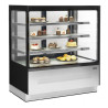 Vitrine Hladnjak Pult 2 Staklena Vrata Crna - TEFCOLD LPD1203F/BLACK | Fourniresto
