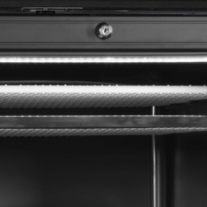 Vitrine Zamrzivač Canopée Staklena Vrata Crna 270L TEFCOLD - Optimalna prezentacija vaših smrznutih proizvoda