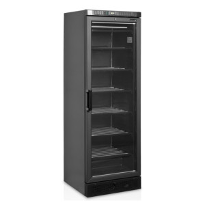 Vitrina Zamrzivač Statička Staklena Vrata Crna - 270 L TEFCOLD | Izbjegnuta kondenzacija, LED osvjetljenje, kontrolirana tempera