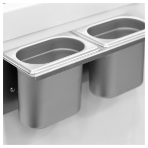 Otvoreni zamrzivač za sladoled s staklenim zaštitnim staklom - 264L TEFCOLD: Profesionalna vitrina za sladoled