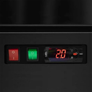 Negativni hladnjak sa staklenim vratima - 459L TEFCOLD | Visoka kvaliteta i savršena prezentacija | Fourniresto