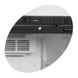 Bijeli hladnjak za piće s 1 staklenim vratima - 347 L TEFCOLD - Elegantan i učinkovit