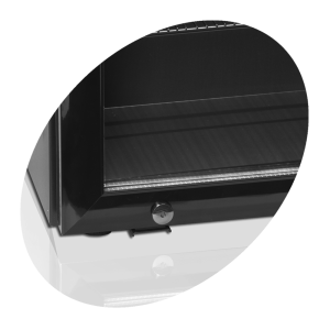 Hladnjak za crni kavijar TEFCOLD 81 L - Staklena vrata