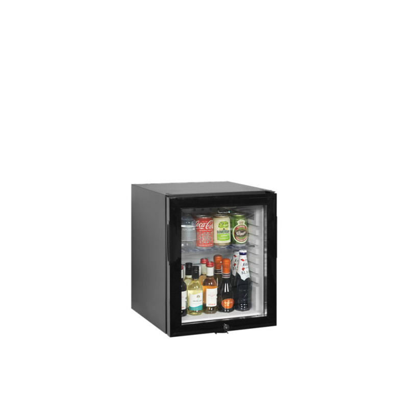 Mini Frigo de Bar TEFCOLD TM35GC - Staklena Vrata Crna 24L