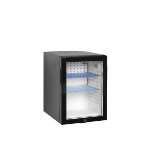 Mini Frigo Bar TEFCOLD Crni 34 L - Staklena Vrata - Kompresor