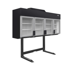 Zamrzivač Zidni Supermarket Crni TEFCOLD 650L - 4 Vrata