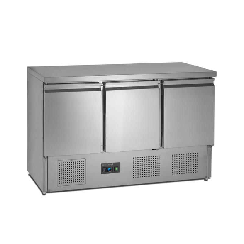 Saladette Hladnjak Pozitivan GN 1/1 Inox 3 Vrata - 368 L TEFCOLD