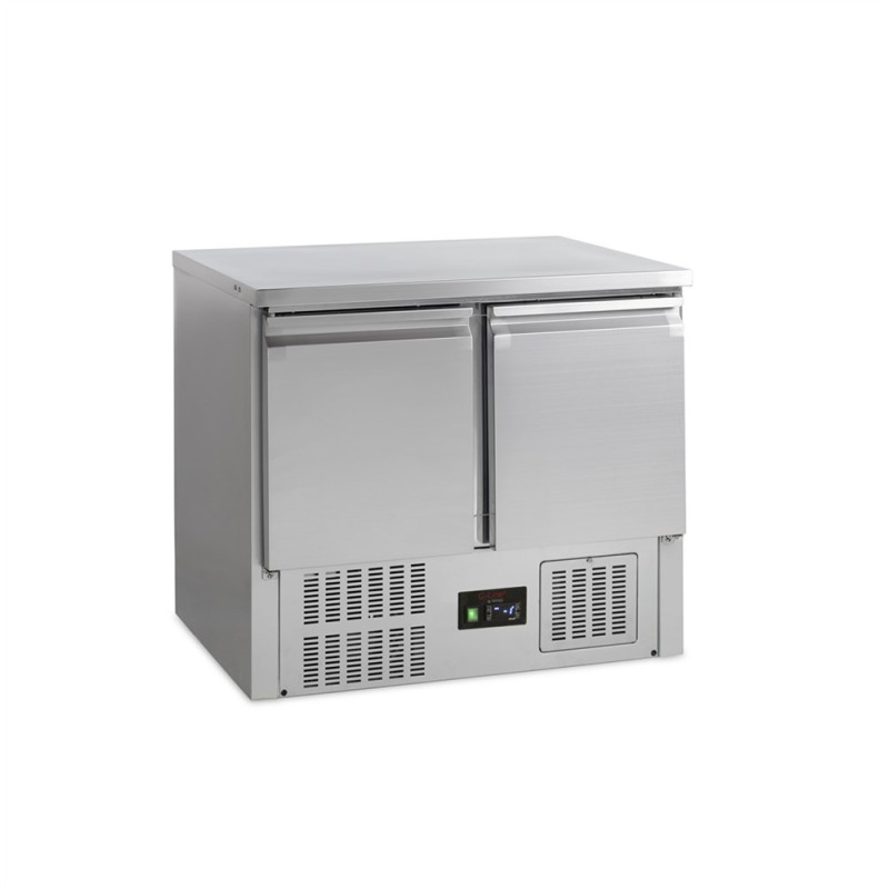 Saladette Hladnjak GN 1/1 Inox - 225 L, 2 Vrata TEFCOLD: Performanse i praktičnost