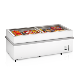 Stakleni klizni zamrzivač 652L TEFCOLD SSF200 • Visoki kapacitet, statičko hlađenje