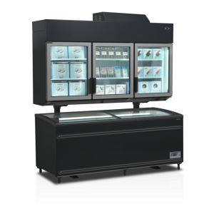 Zamrzivač Ormar Zidni Crni TEFCOLD - 628L | Supermarket