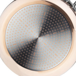 Tava s trostrukim zidom od bakra za indukcijsku ploču 280x60 mm Vogue: Izvanredne kulinarske performanse