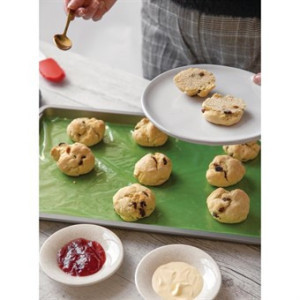 Ponovno upotrebljive prehrambene ambalaže 3 u 1 300 x 450 mm - Set od 2 čistog silikona