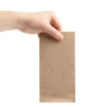 Papirnati stolnjaci 2 sloja 1/8 400 mm Kraft - Paket od 200 komada: Kvaliteta Fiesta, ekološki prihvatljivi