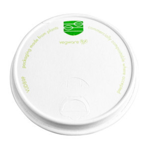 Poklopci za tople napitke od papira Vegware Serija 89 - Paket od 1000