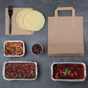 Posude za umake za mikrovalnu pećnicu 150 ml - Paket od 100 - Kvaliteta polipropilen