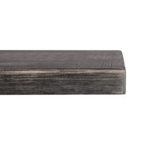 Stolni kvadratni vintage crni stol 700 mm Bolero