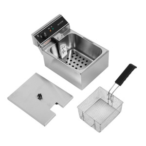 Profesionalna friteza 10L Dynasteel: Robusna i učinkovita za optimalno kuhanje