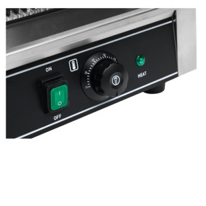 Gril Panini Velike Površine za Grijanje s Rebrastom Površinom - Dynasteel: izvanredne performanse i praktična upotreba za profes