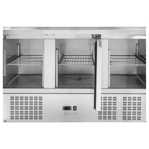 Saladette Compacte - 3 Vrata s Krovnim Otvaranjem - Dynasteel