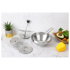 Mlinac za povrće s 3 rešetke - 2, 3 i 4 mm - Dynasteel