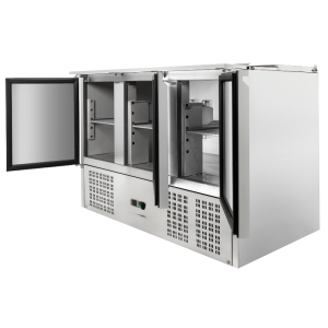 Saladette Compacte 3 Portes - S Kliznim Poklopcem - Dynasteel