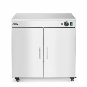 Grijalice za tanjure - 108 tanjura od nehrđajućeg čelika HENDI: Optimalno održavanje i zagrijavanje