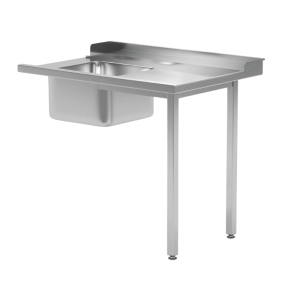 Stol za punjenje za perilicu posuđa s lijevim sudoperom