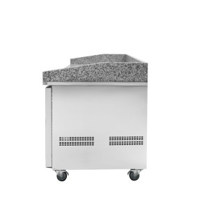 Namještaj za pizzu 600x400 - 3 vrata Dynasteel | Kvalitetan nehrđajući čelik