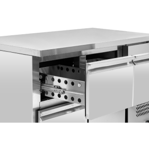 Hladnjak s pozitivnom temperaturom - 4 ladice Dynasteel: Visoka profesionalna kvaliteta