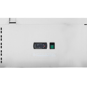 Pozitivni rashladni stol s leđnim dijelom - 2 vrata i 2 ladice GN 1/2 - Dynasteel