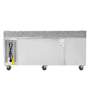 Meuble za pizzu 600x400 2 vrata i 7 ladica Dynasteel - Priprema pizza