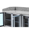 Kompaktni rashladni ormarić za pizzu 600x400 - 3 staklena vrata - Dynasteel