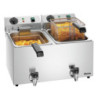 Friteza SNACK IV Plus Bartscher | Dvostruki spremnik, optimalno 190°C