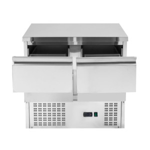 Table Hladnjak Pozitivna - 4 Ladice GN 1/2 - Dynasteel