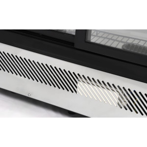 Vitrine Hladnjak za Pult 160 L - Zakrivljena - Dynasteel