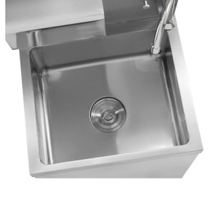 Samostojeći mobilni umivaonik sa sapunom i dispenzerom za papir - Dynasteel