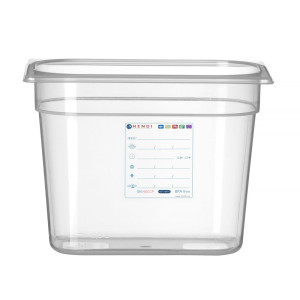 Bakar Gastronorm 1/4 - Marka HENDI - Fourniresto