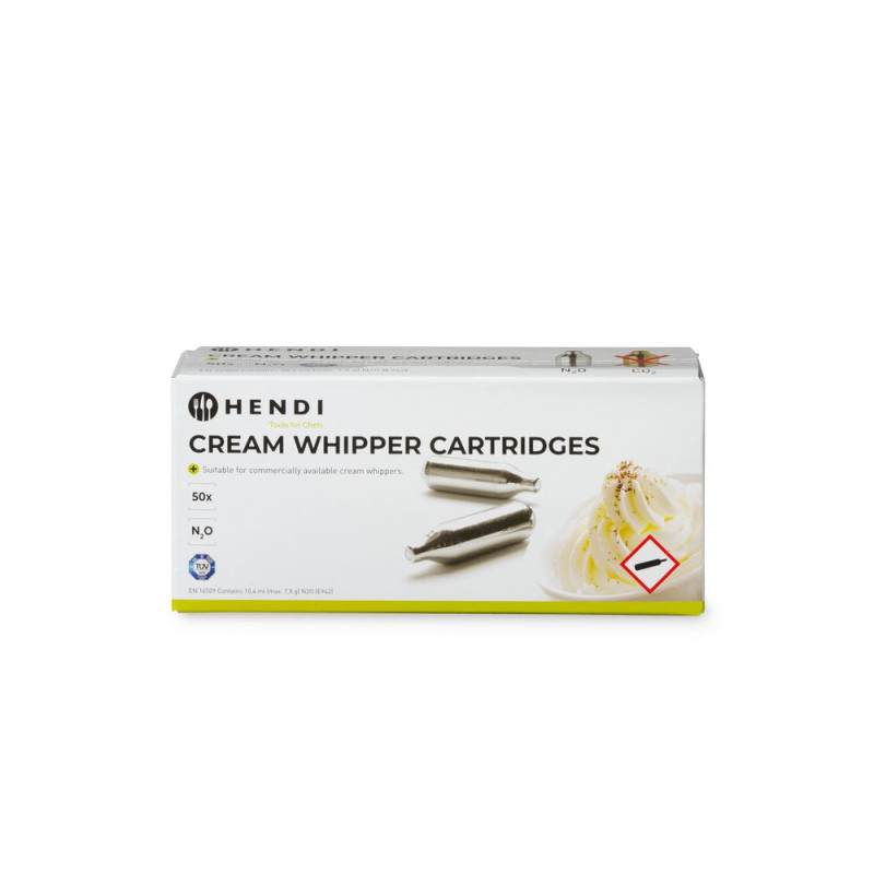 Kapsule za šlag sifon - Paket od 50 - Brend HENDI - Fourniresto