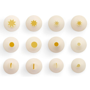 Set od 12 nastavaka - raznoliko - Brend HENDI - Fourniresto