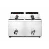 Friteza na indukciju s odvodnim slavinom - 2 x 8 L