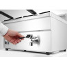 Friteza na indukciju s odvodnim slavinom - 2 x 8 L